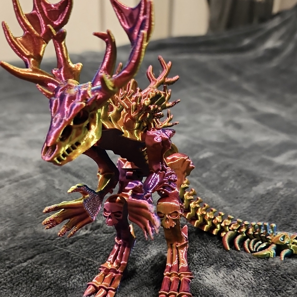 Not Deer Nowhere Skulker Wendigo 3D Printed Figurine